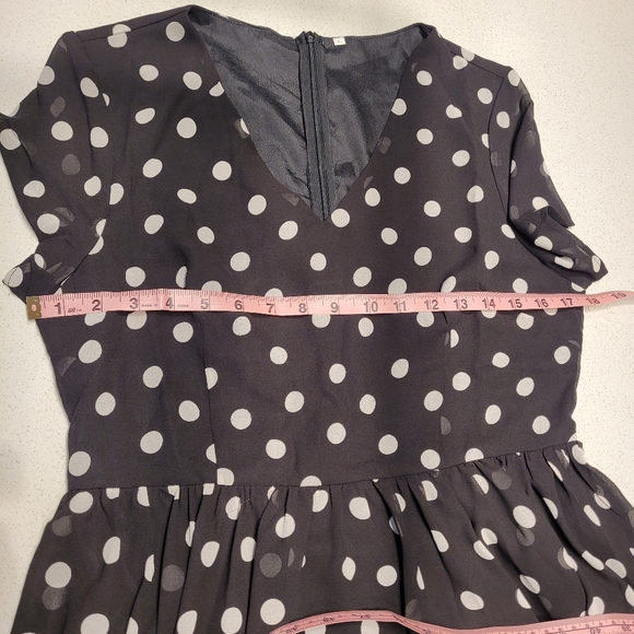 Polka-dot maxi dress - Picture 2 of 3